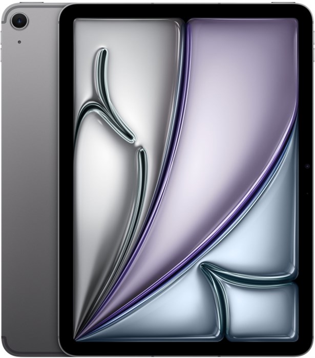 Apple iPad Air (2024) 11" Wi-Fi+ Cellular 128 ГБ, «серый космос» - фото 10078