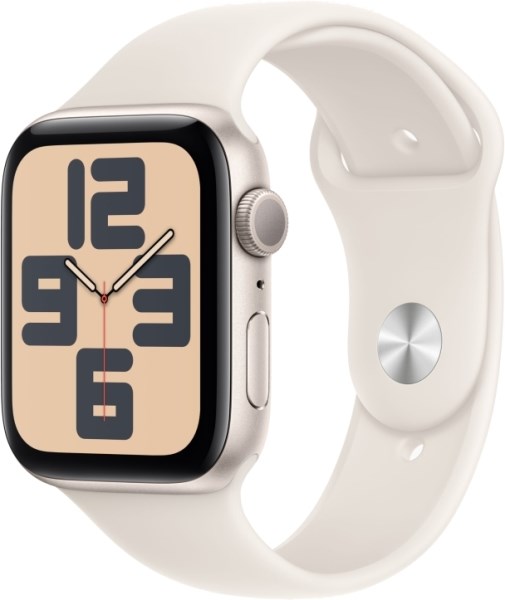 Apple Watch SE 2024, 40 мм, starlight 2816 - фото 12222