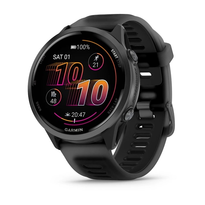 Умные часы Garmin Forerunner 570 - 47 мм сланцево-серый алюминий с черным ремешком (010-02971-00) 2938 - фото 13315