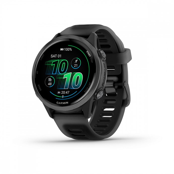 Умные часы Garmin Forerunner 570 - 42мм, шиферно-серый, алюминиевый безель, черный ремешок 010-02970-00 2972 - фото 13511