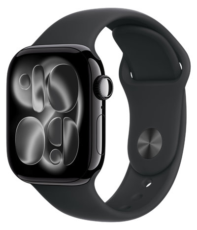 Умные часы Apple Watch Series 11, 42 mm, Jet Black Aluminum Black Sport Band 3116 - фото 14534