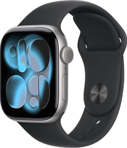 Apple Watch Series 11 46 mm Space Grey Aluminium Black Sport Band 3119