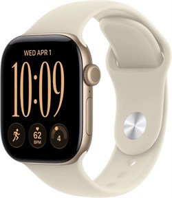 Часы Apple Watch Series 12 (2026), 42 мм, Light Gold 3655