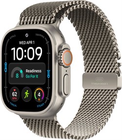 Умные часы Apple Watch Ultra 4 GPS+Cellular, 49 мм, Natural Titanium Natural Loop 3660