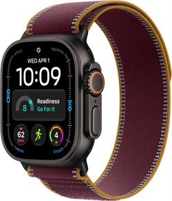 Умные часы Apple Watch Ultra 4 GPS+Cellular, 49 мм, Black Titanium Burgundy Alpine Loop 3662