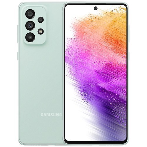 Смартфон Samsung Galaxy A73 5G 8/256Gb Mint (Ментоловый) - фото 5145