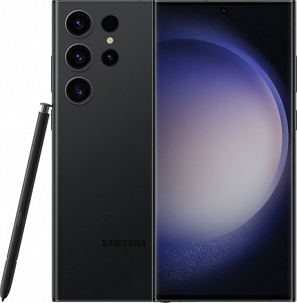 Samsung Galaxy S23 Ultra 12 256 Гб черный фантом - фото 5450