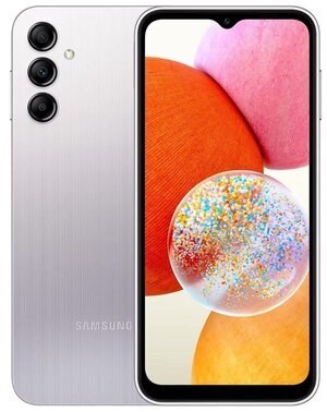 Samsung Galaxy A14 4/64Gb Silver - фото 6372