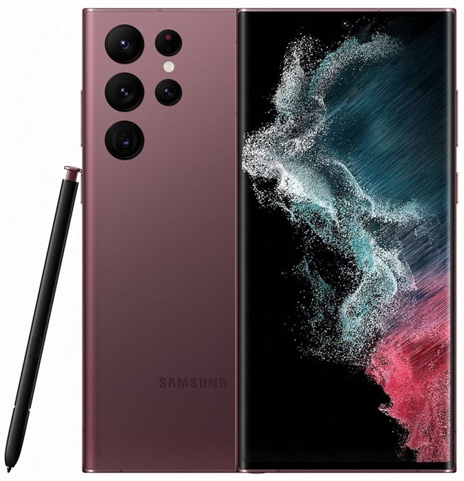 Samsung S22 ultra 5G 12/512gb (Burgundy) Snapdragon - фото 7208