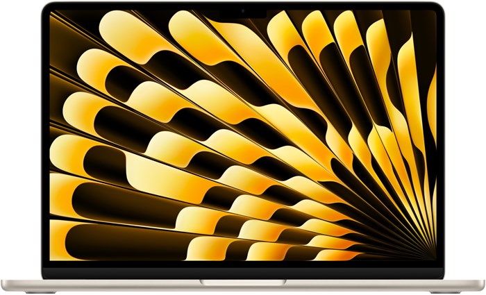 Apple MacBook Air 13" (M3, 8C CPU/8C GPU, 2024), 8 ГБ, 256 ГБ SSD, «сияющая звезда» MRXT3 - фото 9765