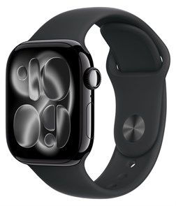{{productViewItem.photos[photoViewList.activeNavIndex].Alt || productViewItem.photos[photoViewList.activeNavIndex].Description || 'Умные часы Apple Watch Series 11, 42 mm, Jet Black Aluminum Black Sport Band'}}