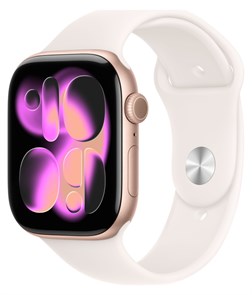 {{productViewItem.photos[photoViewList.activeNavIndex].Alt || productViewItem.photos[photoViewList.activeNavIndex].Description || 'Умные часы Apple Watch Series 11, 42 mm, Rose Gold Aluminium Light Blush Sport Band'}}