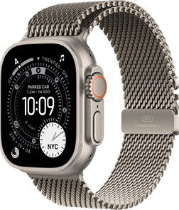 {{productViewItem.photos[photoViewList.activeNavIndex].Alt || productViewItem.photos[photoViewList.activeNavIndex].Description || 'Умные часы Apple Watch Ultra 3, 49 мм, Natural Titanium Milanese Natural Loop'}}