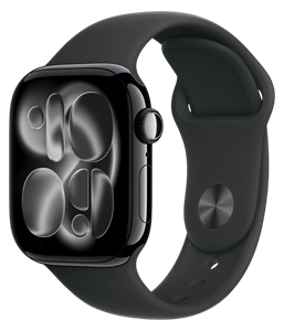 Умные часы Apple Watch Series 11, 42 mm, Jet Black Aluminum Black Sport Band 3116