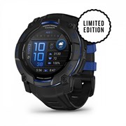 Умные часы Garmin Instinct 3 - 50mm AMOLED черный с черно-синим ремешком 010-03020-03 3373