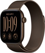 Часы Apple Watch Series 12 (2026), 46 мм, Titanium Milanese Loop Dark Bronze 3650