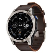 Умные часы Garmin D2 Mach 1 Brown Oxford Leather Strap (010-02582-55) 3675