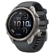Часы Garmin Fenix 9 Pro - 47mm, inReach, Titanium with Graphite/Black Silicone Band 010-04336-21 3705