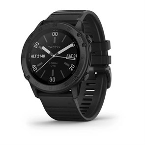 Умные часы Garmin TACTIX DELTA Sapphire Edition - Черное DLC-покрытие с черным ремешком 010-02357-01