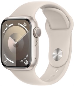 Часы Apple Watch Series 9 GPS 45мм Сияющая звезда
