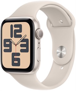 Умные часы Apple Watch Series SE Gen 2 2023 40 мм Aluminium Case GPS,  starlight Sport Band