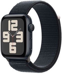Умные часы Apple Watch Series SE Gen 2 2023 40 мм Aluminium Case GPS, midnight Sport Loop