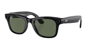 Экшн камера-очки Ray-Ban WayFarer Black (зеленый линзы)