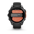 Garmin  fenix 8 - 47 мм, AMOLED серый, черный силиконовый ремешок 010-02904-00 2642 - фото 11045 Garmin  fenix 8 - 47 мм, AMOLED серый, черный силиконовый ремешок 010-02904-00 2642 - фото 11045