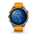 Garmin fenix 8 - 47 мм, AMOLED Sapphire, Titanium, светло-серый, оранжевый силиконовый ремешок 010-02904-11 2645 - фото 11093 Garmin fenix 8 - 47 мм, AMOLED Sapphire, Titanium, светло-серый, оранжевый силиконовый ремешок 010-02904-11 2645 - фото 11093