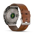 Garmin fenix 8 - 51 мм, AMOLED Sapphire, Titanium, каштановый кожаный ремешок 010-02905-40 2646 - фото 11096