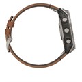 Garmin fenix 8 - 51 мм, AMOLED Sapphire, Titanium, каштановый кожаный ремешок 010-02905-40 2646 - фото 11104