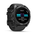 Garmin fenix 8 - 51 мм, AMOLED серый, черный силиконовый ремешок  010-02905-00 2647