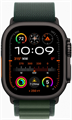 Часы Apple Watch Ultra 2 (2024) Black Titanium +ремешок Alpine Loop dark green 2731 - фото 11567