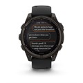 Garmin fenix 8 - 47 мм Solar, Sapphire, титановый угольно-серый DLC с черным ремешком  010-02906-11 2745 - фото 11679