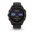 Garmin fenix 8 - 47 мм Solar, Sapphire, титановый угольно-серый DLC с черным ремешком  010-02906-11 2745 - фото 11685