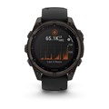 Garmin fenix 8 - 47 мм Solar, Sapphire, титановый угольно-серый DLC с черным ремешком  010-02906-11 2745 - фото 11687