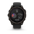 Garmin fenix 8 - 51 мм Solar, Sapphire, титановый угольно-серый DLC с черным ремешком  010-02907-11 2746 - фото 11694