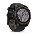 Garmin fenix 8 - 51 мм Solar, Sapphire, титановый угольно-серый DLC с черным ремешком  010-02907-11 2746 - фото 11700