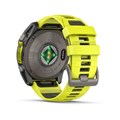 Garmin fenix 8 - 51 мм Solar, Sapphire, титановый серый с желтым ремешком   010-02907-21 2747 - фото 11716