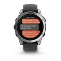 Часы Garmin fenix E - 47 мм, AMOLED серебристый стальной безель, черный силиконовый ремешок ( 010-03025-00) 2782 - фото 11946 Часы Garmin fenix E - 47 мм, AMOLED серебристый стальной безель, черный силиконовый ремешок ( 010-03025-00) 2782 - фото 11946