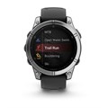 Часы Garmin fenix E - 47 мм, AMOLED серебристый стальной безель, черный силиконовый ремешок ( 010-03025-00) 2782 - фото 11948 Часы Garmin fenix E - 47 мм, AMOLED серебристый стальной безель, черный силиконовый ремешок ( 010-03025-00) 2782 - фото 11948