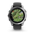 Часы Garmin fenix E - 47 мм, AMOLED серебристый стальной безель, черный силиконовый ремешок ( 010-03025-00) 2782 - фото 11951 Часы Garmin fenix E - 47 мм, AMOLED серебристый стальной безель, черный силиконовый ремешок ( 010-03025-00) 2782 - фото 11951