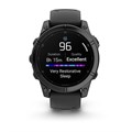 Часы Garmin fenix E - 47 мм, AMOLED серый безель, черный силиконовый ремешок ( 010-03025-01) 2783 - фото 11970