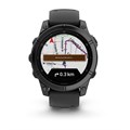 Часы Garmin fenix E - 47 мм, AMOLED серый безель, черный силиконовый ремешок ( 010-03025-01) 2783 - фото 11973
