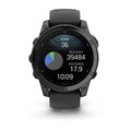 Часы Garmin fenix E - 47 мм, AMOLED серый безель, черный силиконовый ремешок ( 010-03025-01) 2783 - фото 11976
