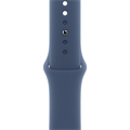 Apple Watch SE 2024, 44 мм, silver blue 2814 - фото 12214