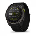 часы Garmin Enduro 3 с черным титановым безелем DLC, черным нейлоновым ремешком UltraFit  010-02751-01 2867 - фото 12779