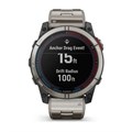 часы Garmin  Quatix 7X Sapphire Solar титановый с серебристым титановым браслетом Артикул: 010-02541-61 2869 - фото 12799