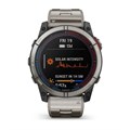 часы Garmin  Quatix 7X Sapphire Solar титановый с серебристым титановым браслетом Артикул: 010-02541-61 2869 - фото 12801