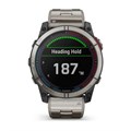 часы Garmin  Quatix 7X Sapphire Solar титановый с серебристым титановым браслетом Артикул: 010-02541-61 2869 - фото 12805